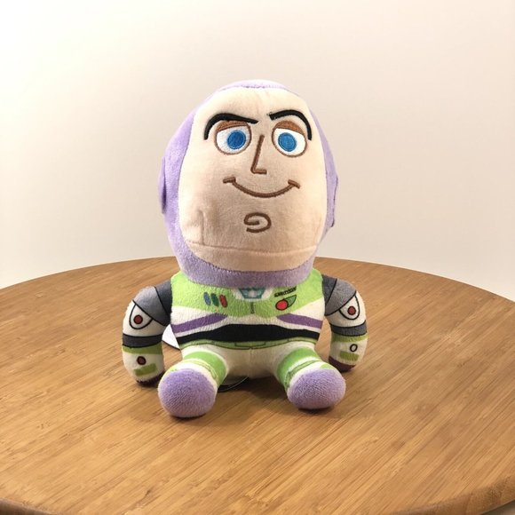 DISNEY PIXAR TOY STORY 4 PLUSH W/ zipper pocket Buzz Lightyear Stuffed Toy 9" - Picture 8 of 8